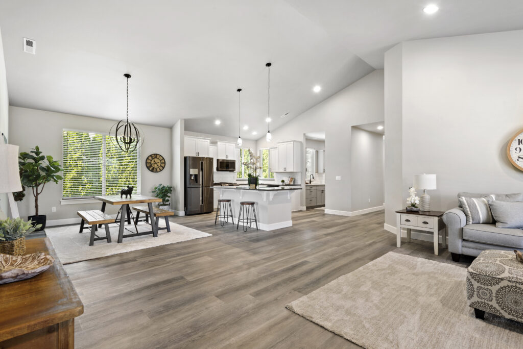 Home Plan 2248 kitchen and dining room.