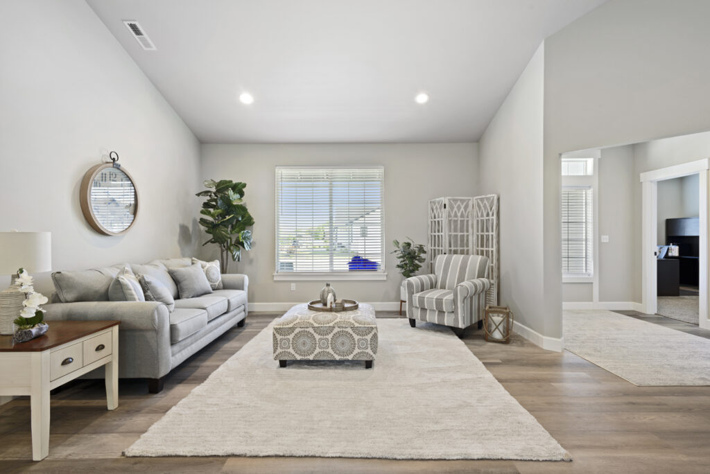 Home Plan 2248 living room.