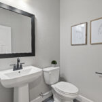 Home Plan 2248 powder bath.
