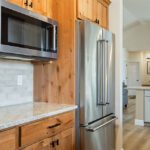 Home Plan 2248 butlers pantry with microwave added.