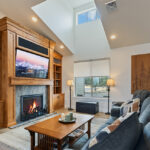 Home Plan 2248 living room with dormer window.