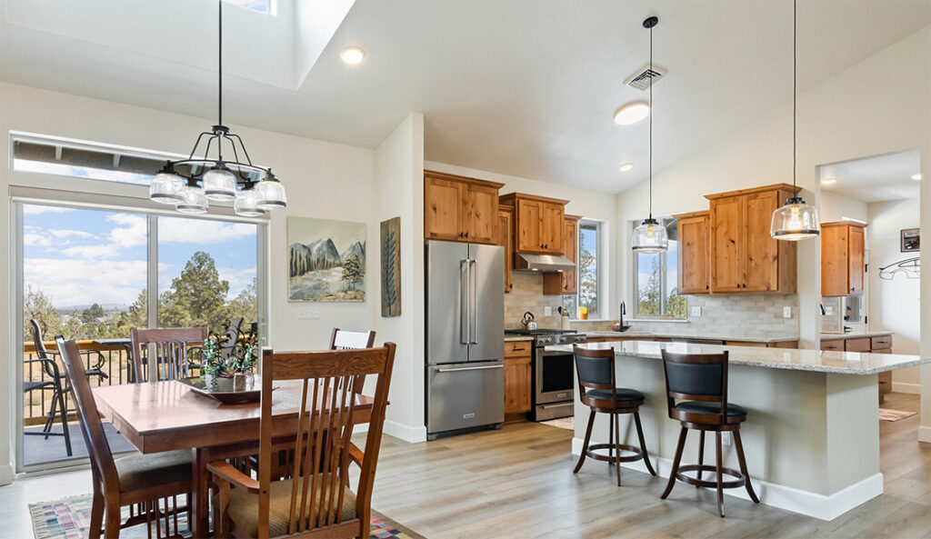 Home Plan 2248 dining and kitchen.