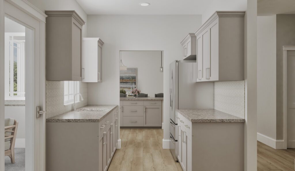 Home Plan 2248 butlers pantry.