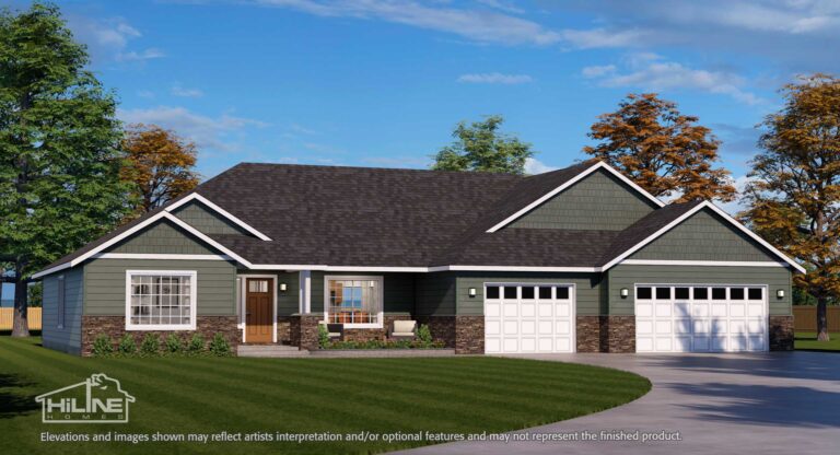 Home plan 2248 optional elevation.