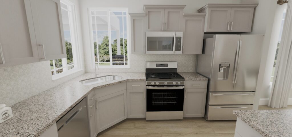 Home Plan 2248 kitchen.