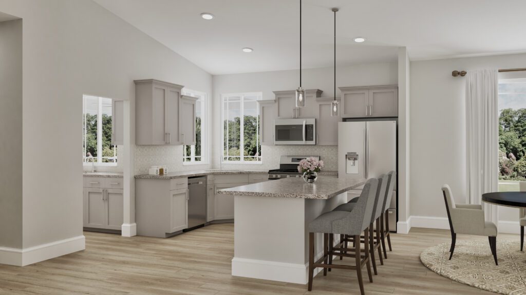 Home Plan 2248 kitchen.