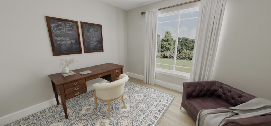 Home Plan 2248 office.