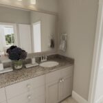 Home Plan 2248 primary bath.