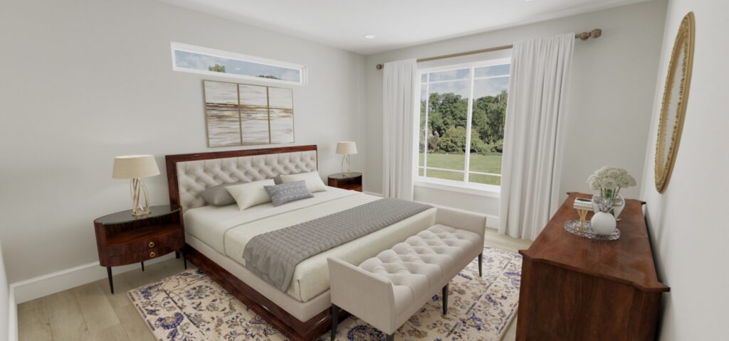 Home Plan 2248 primary suite.