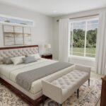 Home Plan 2248 primary suite.