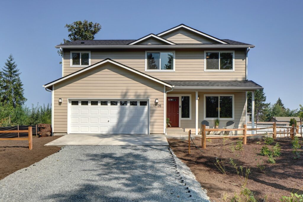 Home Plan 2373 front exterior.