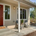 Home Plan 2373 covered porch.