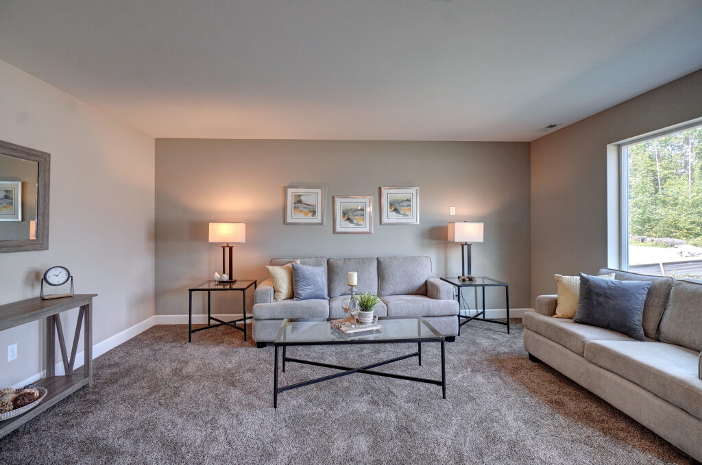 Home Plan 2373 living room.