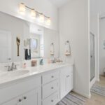 Home Plan 2232 primary bath.