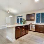 Home Plan 2112 kitchen and dining room.