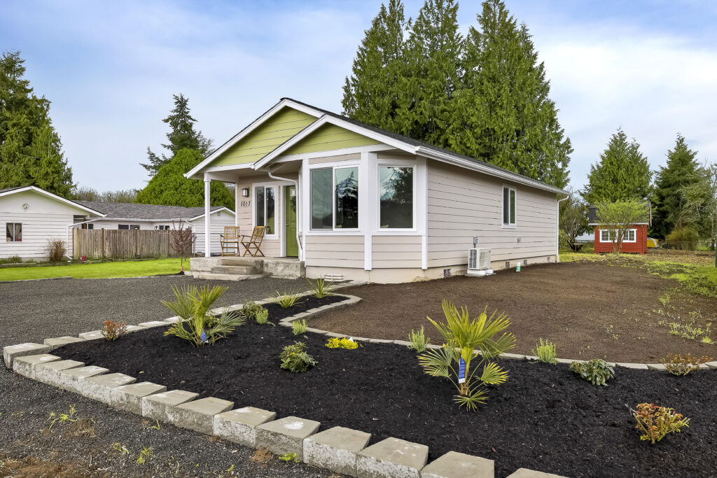 Home Plan 843 front exterior.