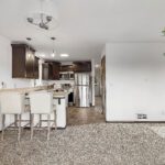 Home Plan 843 kitchen and dining.