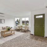 Home Plan 843 living room.