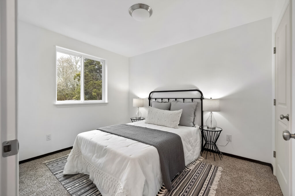 Home Plan 843 bedroom.