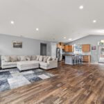 Home Plan 1780 living and kitchen.