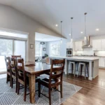 Home Plan 2443 dining and kitchen.