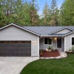 Home Plan 1491 exterior front.