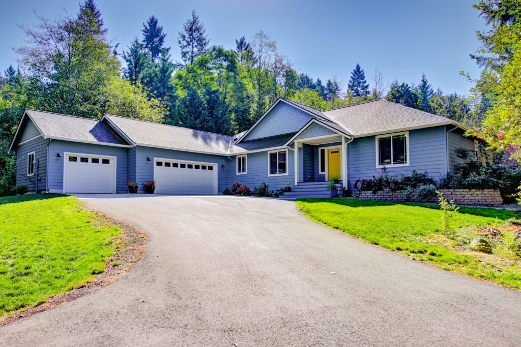 Home Plan 2443 front exterior.