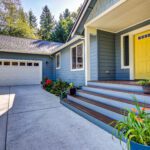 Home Plan 2443 front covered porch.