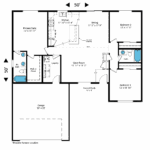 Home Plan 1491L floor plan layout.