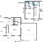 Home Plan 1768R floor plan layout.