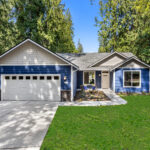 Home Plan 1491 front exterior.