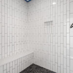 Home Plan 1940A primary shower.
