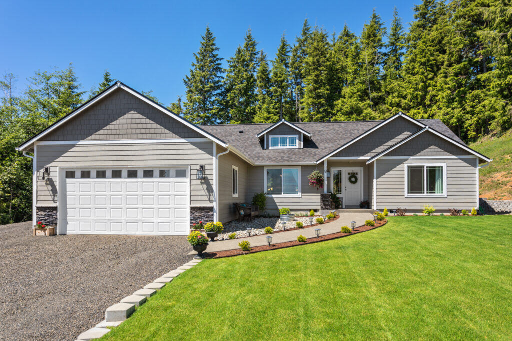 Home Plan 2232 front exterior.