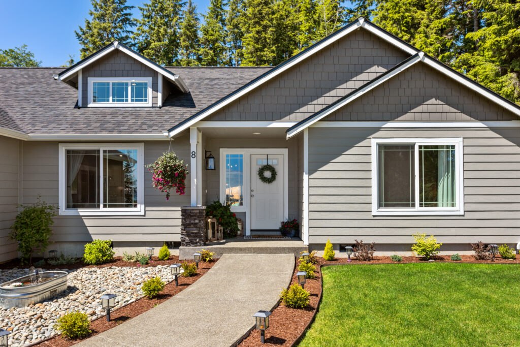 Home Plan 2232 front exterior.