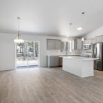 Home Plan 1721 dining and kitchen.