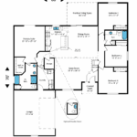 Home Plan 2232L floor plan layout.