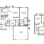 Home Plan 2345R floor layout.