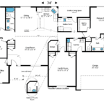 Home Plan 2576 floor layout.