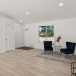 Home Plan 1491 living room.