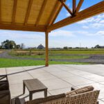 Home Plan 3711 outdoor living space.