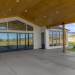 Home Plan 3711 outdoor living space.