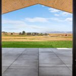 Home Plan 3711 outdoor living space.