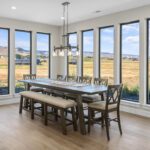 Home Plan 3711 dining room.