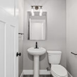Home Plan 1768 powder room.