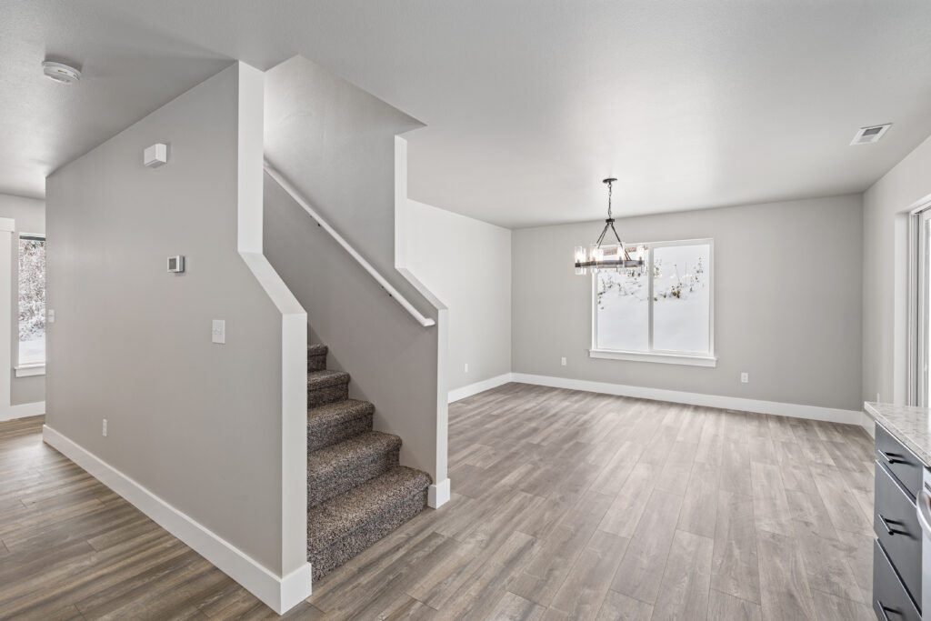 Home Plan 1768 dining room.