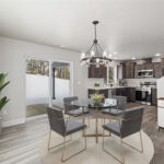 Home Plan 1768 dining room.