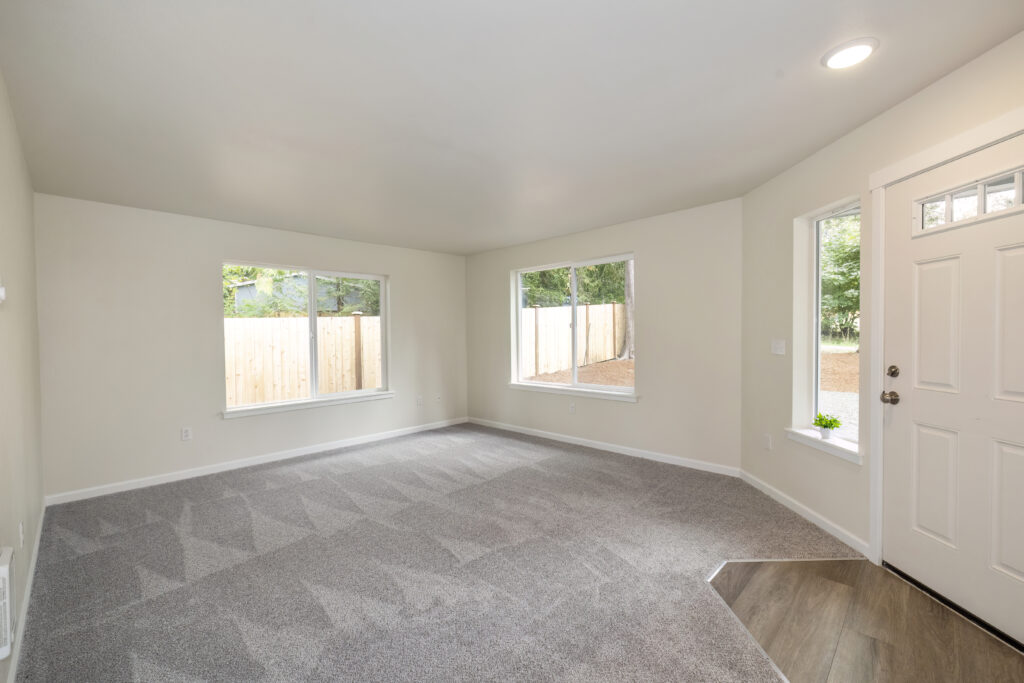 Home Plan 1248 living room.