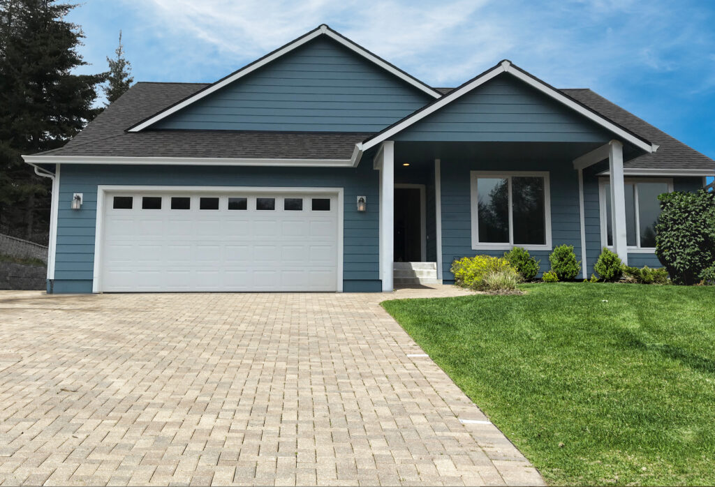 Home Plan 1382 exterior front.