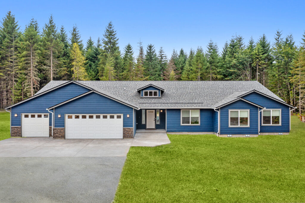 Home Plan 3464 front exterior.