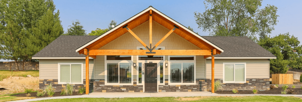 HiLine Homes star idaho model home.